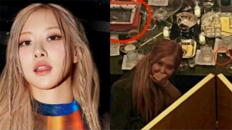 Rose Blackpink dan Foto yang heboh dia dituduh pakai narkoba.