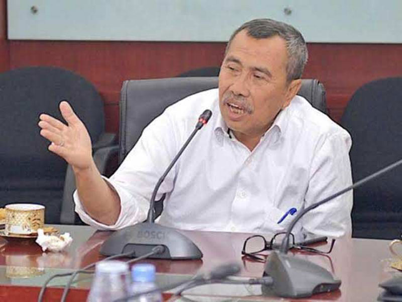 Gubernur Riau Drs H Syamsuar MSi