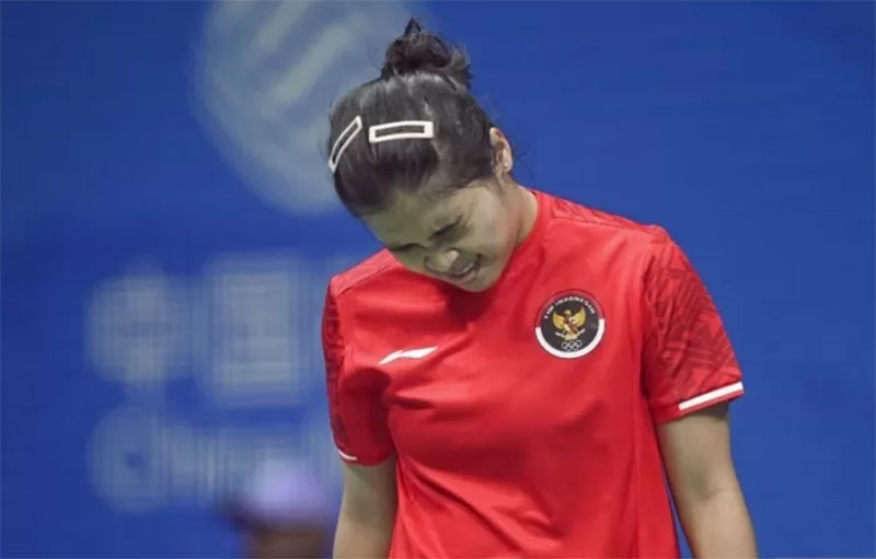 Kekalahan Gregoria Mariska Tunjung atau Jorji dari Aya Ohori di perempat final, memastikan Indonesia tanpa medali bulutangkis untuk pertama kalinya sepanjang sejarah Asian Games.