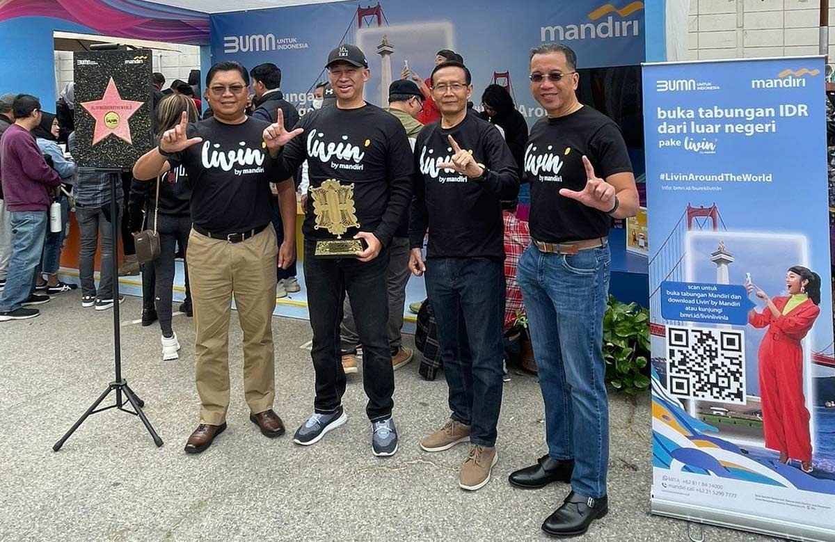 Bank Mandiri memperkenalkan layanan terbaru Livin.