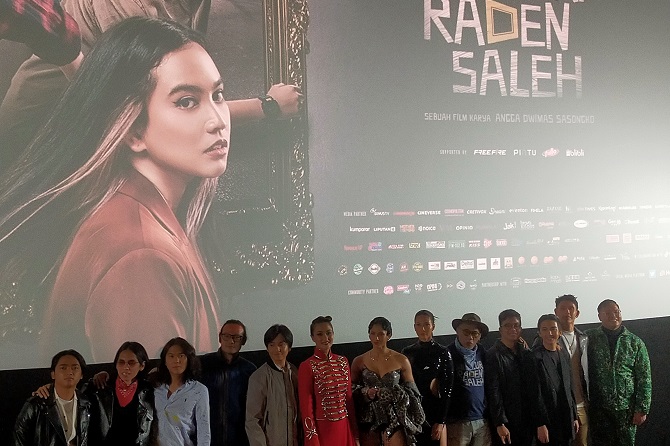 Jumpa pers film Mencuri Raden Saleh.