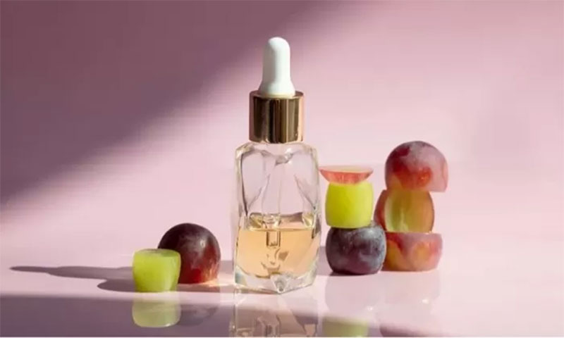Minyak biji anggur (grapeseed oil).