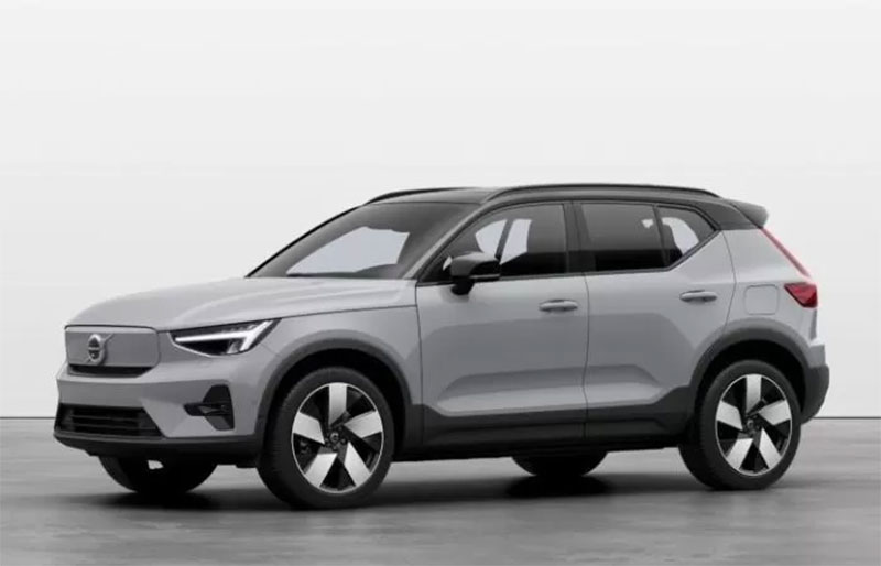 Model mobil listrik Volvo C40 dan XC40.