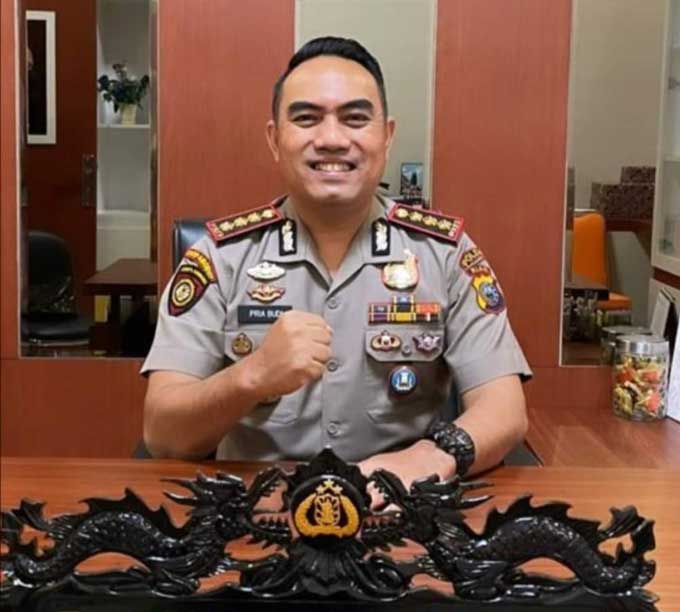 Kapolresta Pekanbaru Kombes Pol Pria Budi