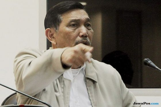 Menko Kemaritiman dan Investasi Luhut Binsar Panjaitan.