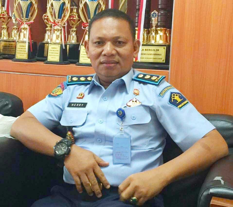 Kepala Lembaga Pemasyarakatan (Lapas) Bangkinang, Herry Suhasmin. (INTERNET)