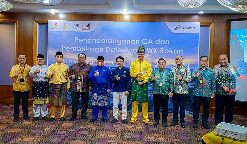 Penandatangan CA dilakukan oleh Ferry Andriadi selaku Dirut RPR dan Feri Sri Wibowo selaku Executive Vice President Upstream Business PHR, disaksikan Wagubri Edy Natar Nasution, Inspektur Migas Asep Herman, Sekretaris Dinas ESDM Provinsi Riau Ade Yudistir