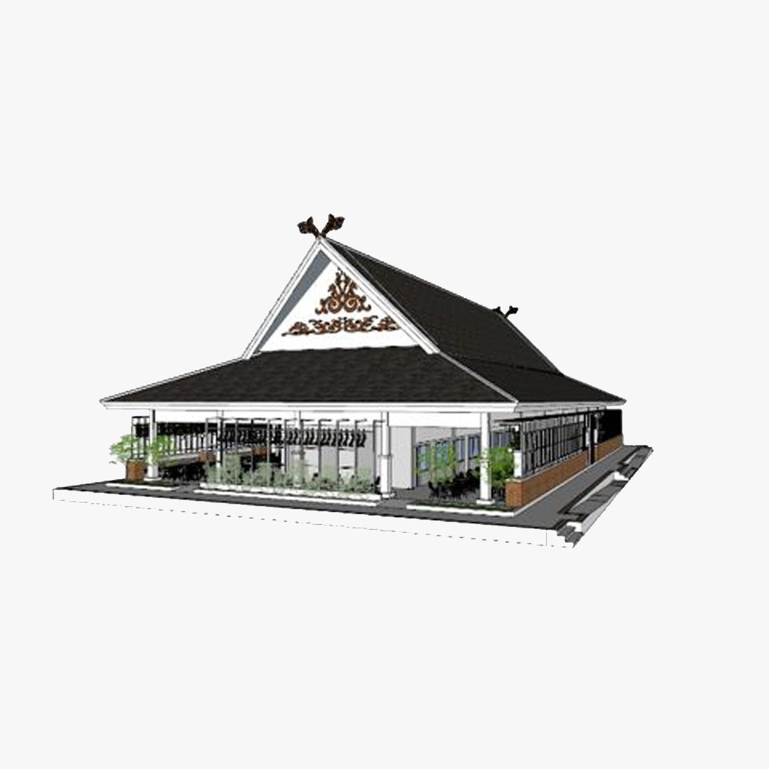 Ilustrasi Rest Area permanen di Tol Pekanbaru-Dumai yang mulai dikerjakan PT HKI.