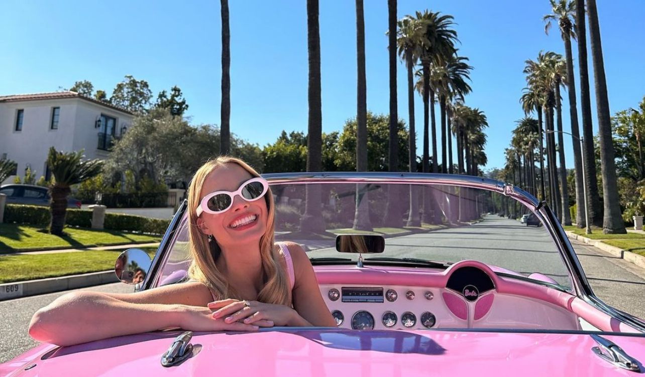 Margot Robbie dalam Barbie the Movie.