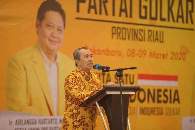 Gubri Syamsuar yang juga Ketua DPD I Golkar Riau.