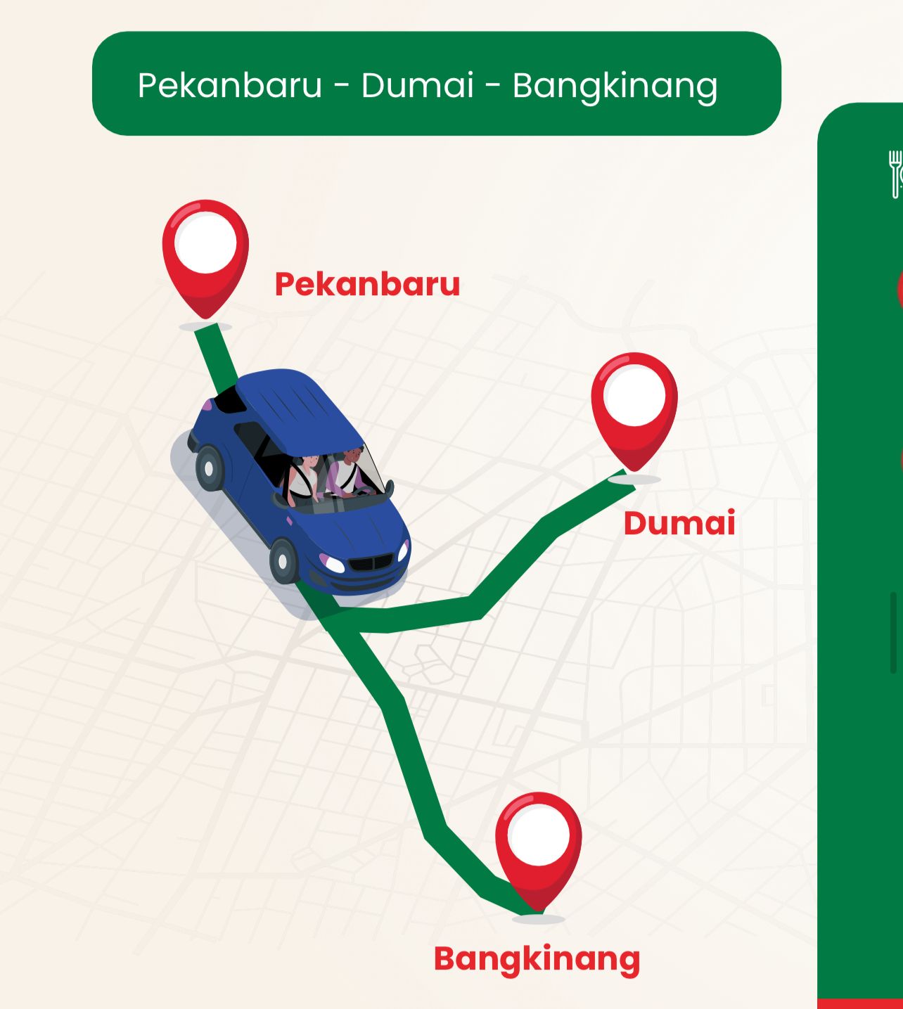Ilustrasi Tol di Riau.