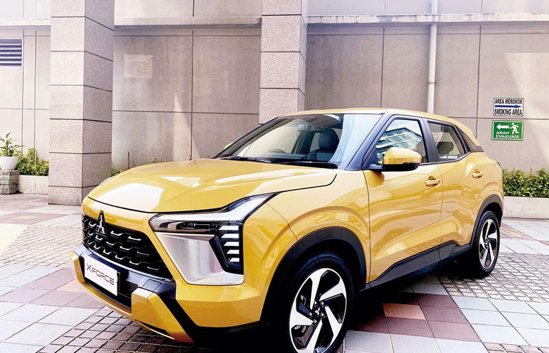 Mitsubishi XForce tampil mewah dan menjadi pilihan pembeli dan pengunjung saat GIIAS 2023 lalu.