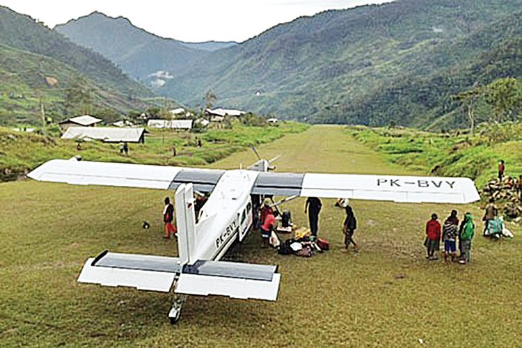 ILUSTRASI, Pesawat Susi Air jenis Pilatus Porter PK BVM mengalami kecelakaan. Pesawat jatuh di rute Timika-Duma. Pesawat ini membawa 6 penumpang.