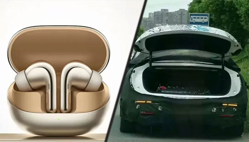 Spyshoot mobil listrik Xiaomi.