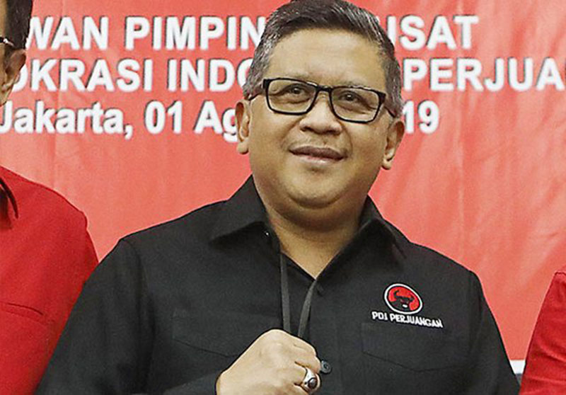 Sekjen PDIP Hasto Kristiyanto (HENDRA EKA/JAWA POS)