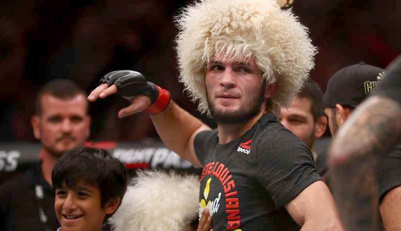Kabib Nurmagedov, mengumumkan pensiun dan mendapatkan bonus menggiurkan. (UFC/AFP)