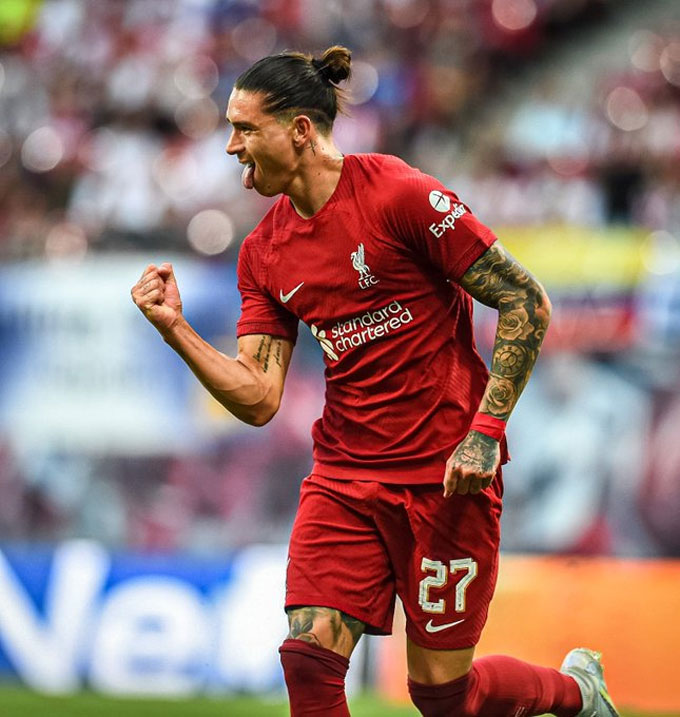 Penyerang Liverpool Darwin Nunez