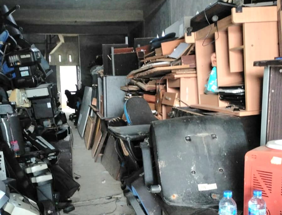 Barang bekas operasional OPD yang bakal dilelang Pemkab Meranti dalam waktu dekat.