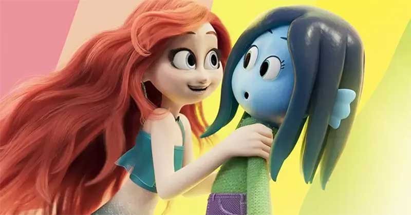 Adegan dalam film Ruby Gillman, Teenage Kraken.