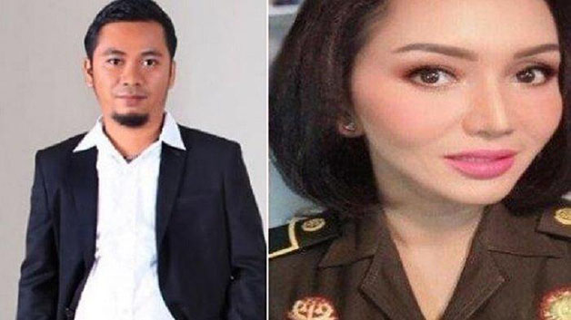 Politikus NasDem Andi Irfan Jaya dan Jaksa Pinangki Sirna Malasari. (DOK JPNN)