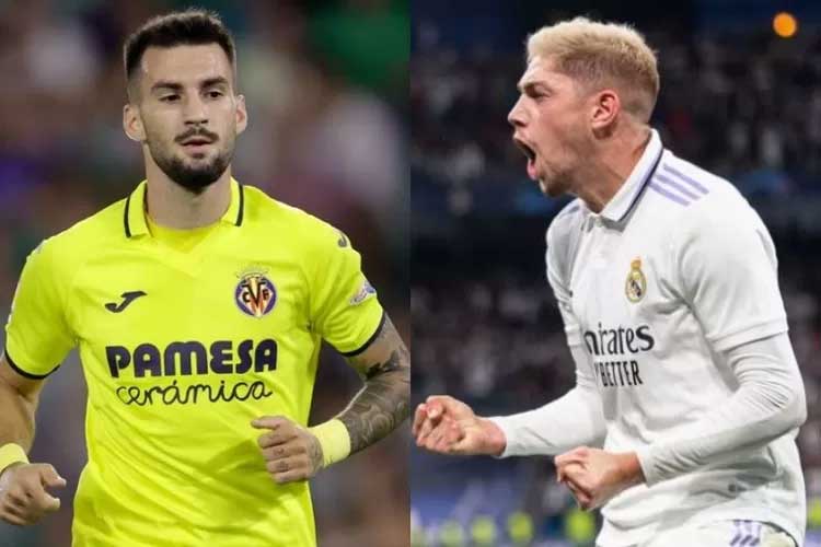 Alex Baena dan Federico Valverde sempat berkonflik usai kekalahan Real Madrid dari Villarreal.
