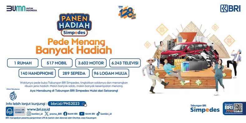 Ilustrasi Panen Hadiah BRI Simpedes