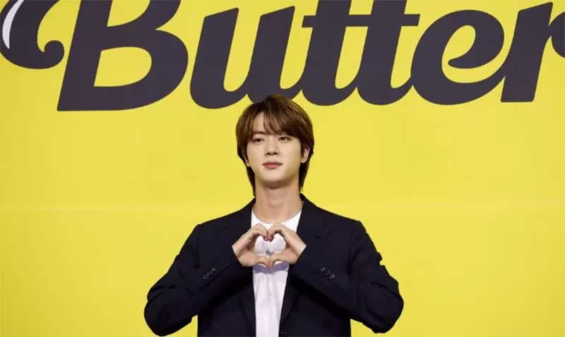 Jin BTS.