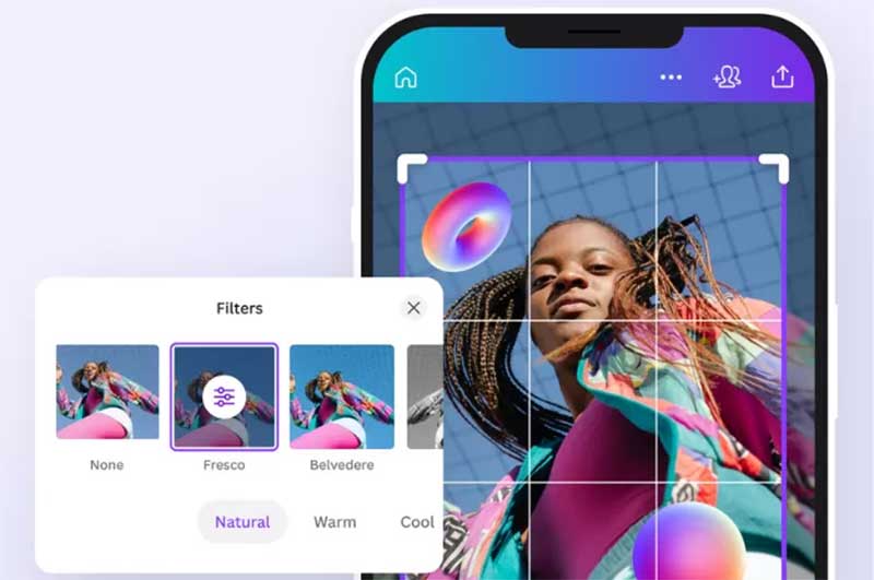 Ilustrasi: penggunaan Canva sebagai website edit foto online pengganti aplikasi Photoshop.