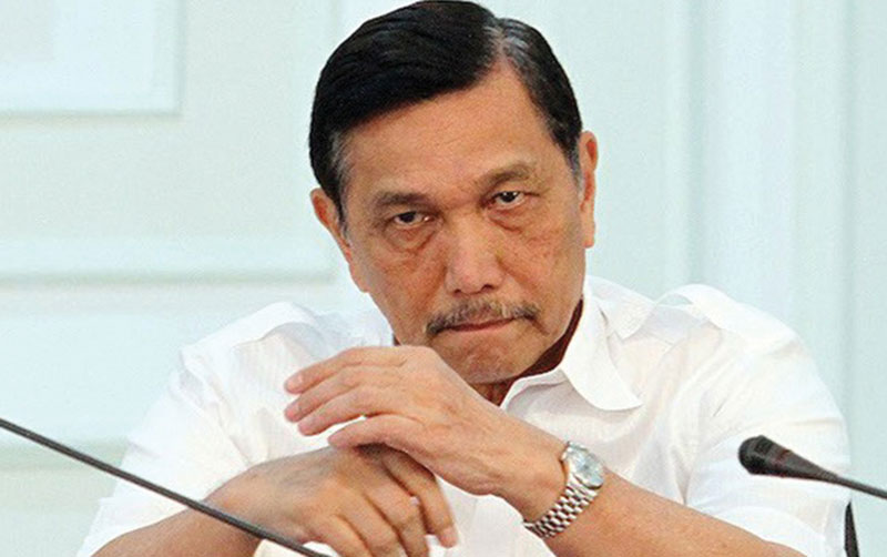 Menteri Koordinator Bidang Kemaritiman dan Investasi Luhut Binsar Pandjaitan