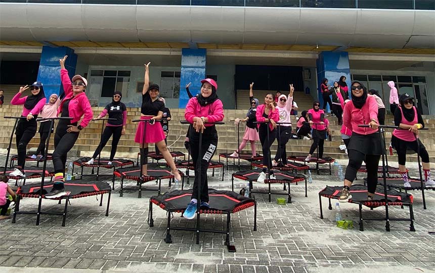 Trampoline Dance Fitness