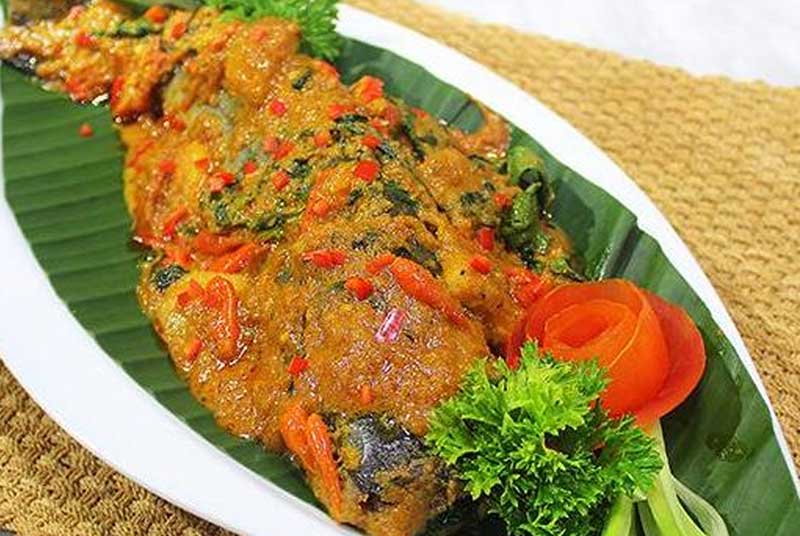 Paih ikan, masakan khas penduduk Desa Cipang, Kecamatan Rokan IV Koto,  Rohul.