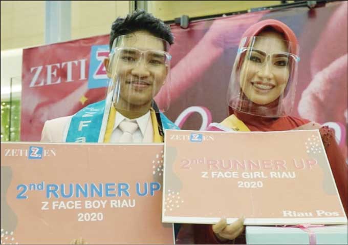 2nd Runner Up Z Face Riau 2020, Nicholas dan Salma