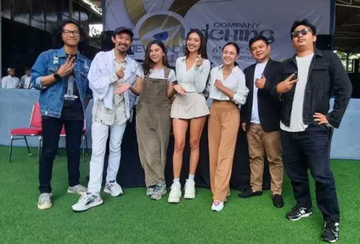 Jumpa pers film genre thriller yang dibintangi Adinda Thomas.