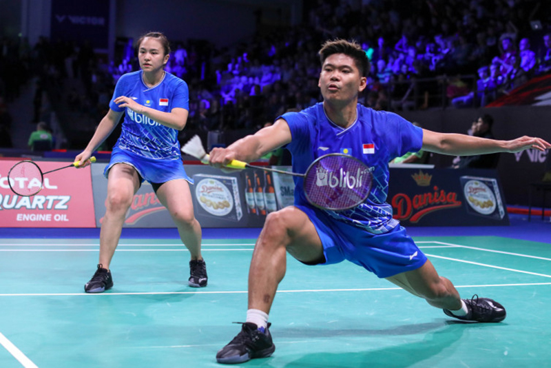 Praveen Jordan/Melati Daeva Oktavianti, ikut mengantarkan Indonesia mengalahkan Rusia di Piala Sudirman 2021.