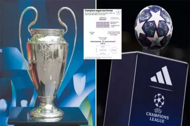 UEFA membeberkan format baru untuk menggelar Liga Champions mulai musim 2024/2025.