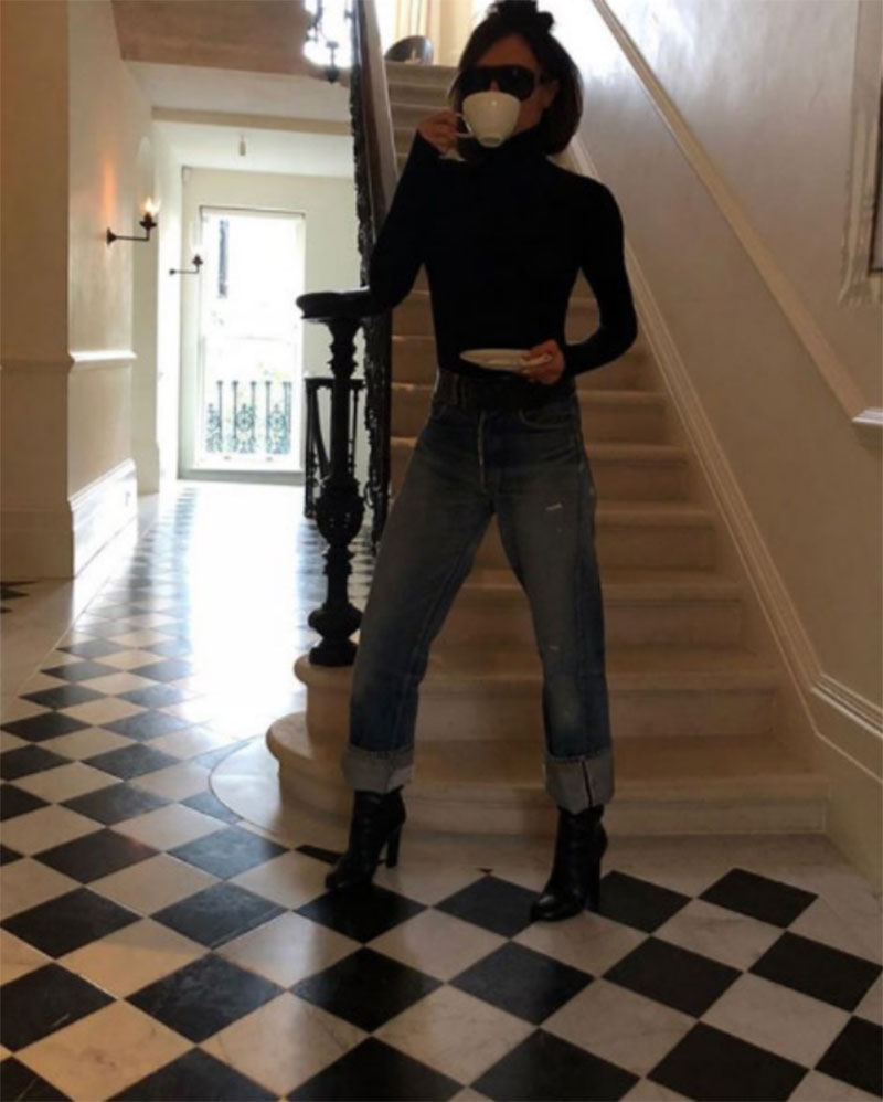 Potret rumah Victoria dan David Beckham. (HELLO MAGAZINE)