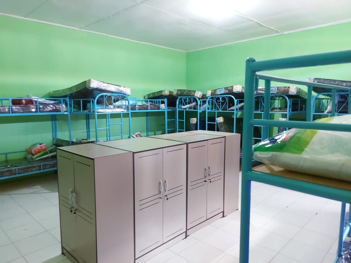 Kamar santri Thawalib Padang Panjang.