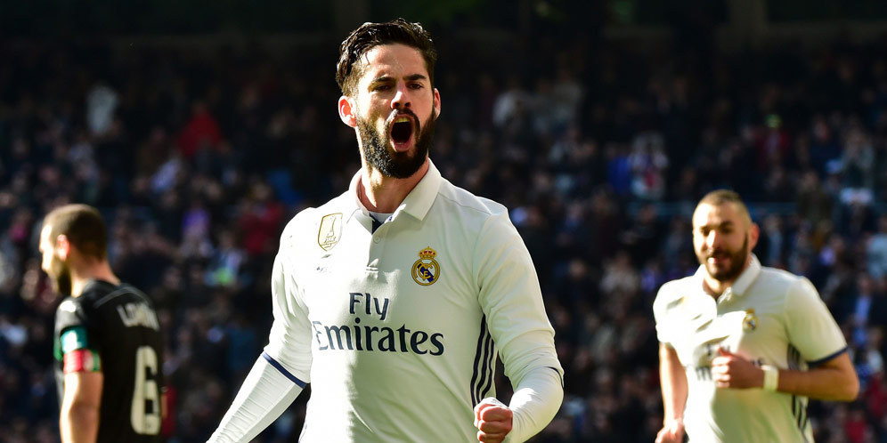 Francisco Roman Alarcon Suarez alias Isco, semakin dekat dengan pintu keluar Real Madrid. (AFP/MARCA)