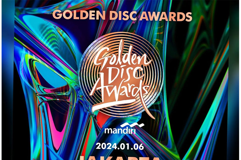 Golden Disc 2023 di Jakarta.