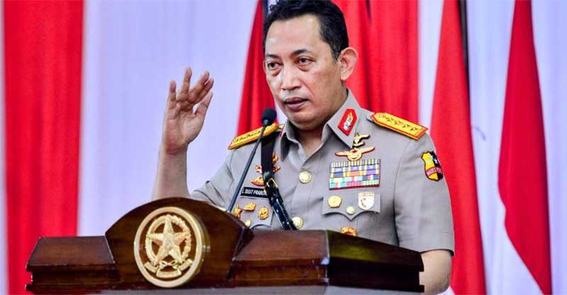 Kapolri Jenderal Listyo Sigit Prabowo.