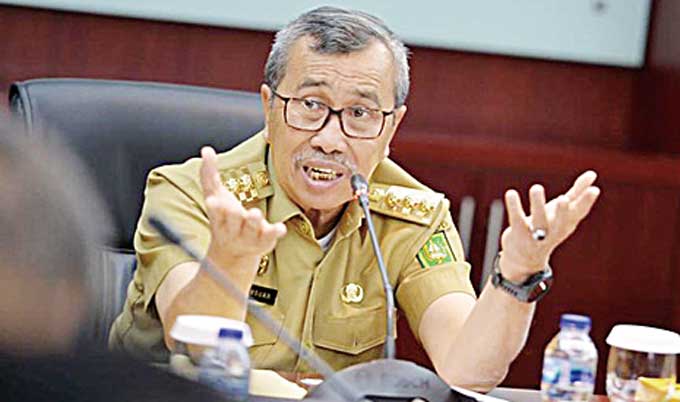 Gubernur Riau (Gubri) Drs H Syamsuar.