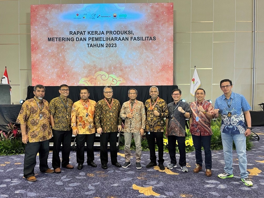 Jajaran manajemen PT Pertamina Hulu Rokan (PHR) menghadiri rapat kerja SKK Migas guna mendukung capaian target produksi 1 juta barel tahun 2030, di Surabaya (29-31 Mei 2023).