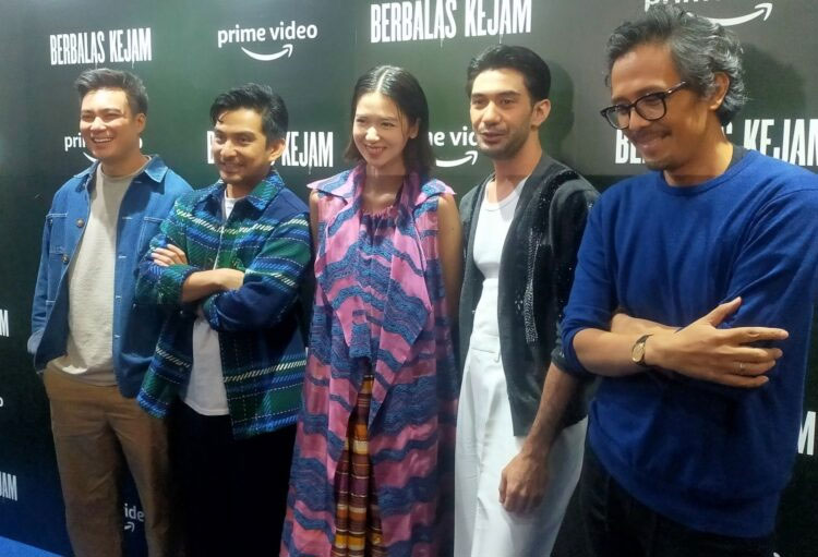 Jumpa pers film Berbalas Kejam.