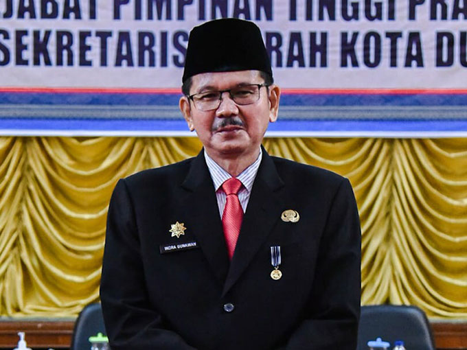 Sekretaris Kota Dumai Indra Gunawan