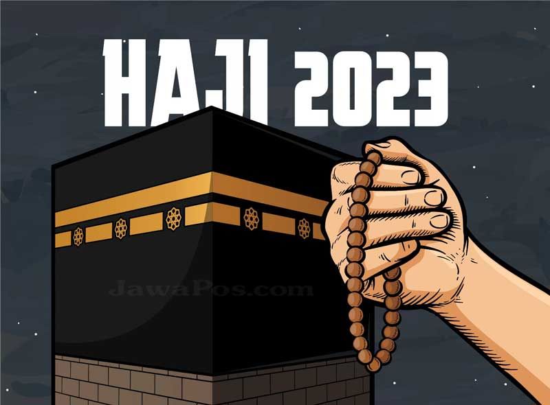 Ilustrasi ibadah Haji 2023.