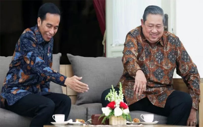 Ilustrasi: Pertemuan Jokowi dan SBY.