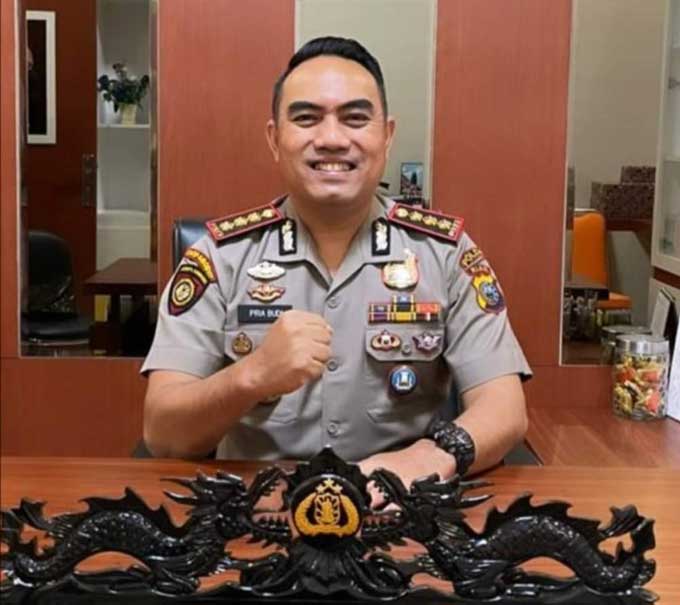 Kapolresta Pekanbaru Kombes Pol Dr Pria Budi