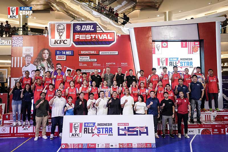Inilah anggota skuad elite KFC DBL Indonesia All-Star 2023 yang akan diterbangkan ke Amerika Serikat pada Juli mendatang.