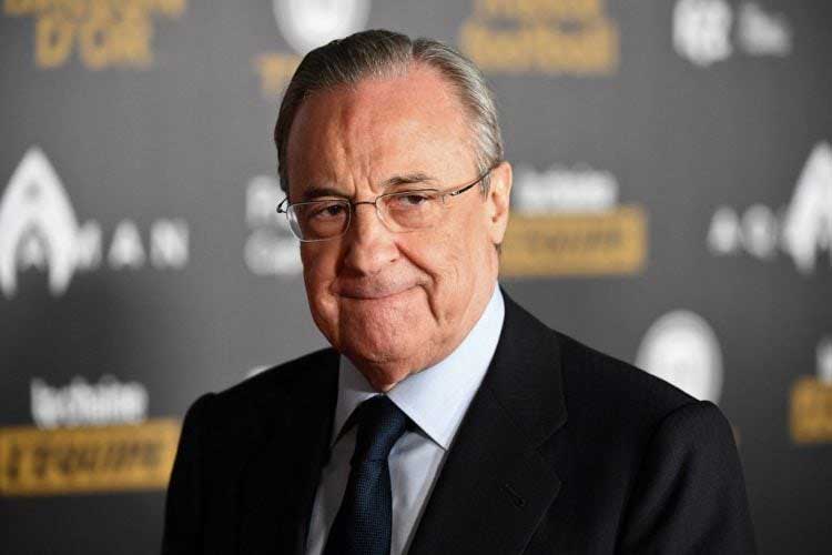 Presiden Real Madrid Florentino Perez