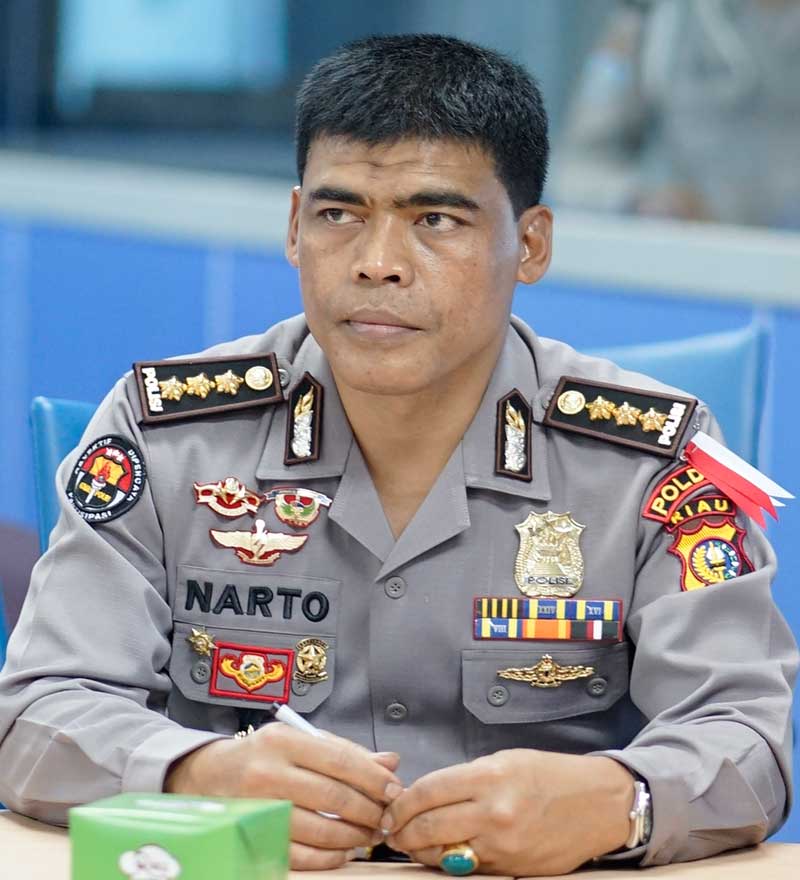 Kombes Pol Sunarto, Kabid Humas Polda Riau